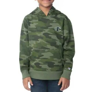 Champion Boys' Youth Hoodie - GREEN CAMO/GRAY: L (14/16) XL(18/20) FAST SHIPPING - Picture 1 of 7