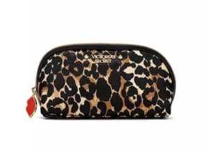 Victoria’s Secret Exotic Leopard On the Go Beauty Cosmetic/ Makeup Bag - Picture 1 of 5