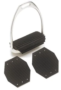 Millenium Super Comfort Wrap-around Stirrup Iron Pads, Black, 4.75 - Picture 1 of 1