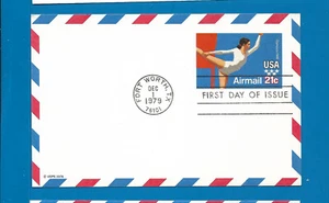 Scott UXC19 Olympic Gymnastics Dec 1, 1979  FDC BOXB - Picture 1 of 1