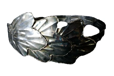 Corsé en forma de hoja de metal de fantasía vintage cintura ceñidor cinturón ancho hada elfo   Foto 1 de 4