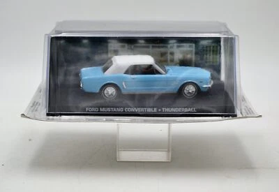DIE CAST 1/43 " FORD MUSTANG CONVERTIBLE  - THUNDERBALL " 007 JAMES BOND - Immagine 1 di 2