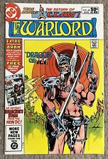 Warlord #48 (1981 DC Comics) Arak Preview, Claw, Mike Grell, Bronze Age, VF-