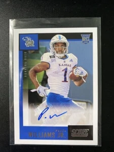 2021 Panini Chronicles Draft Picks Score Rookie Autographs #36 Pooka Williams Jr - Picture 1 of 2