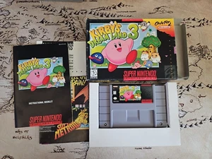 Kirby’s Dream Land 3 SNES - CIB Complete in box - Picture 1 of 13