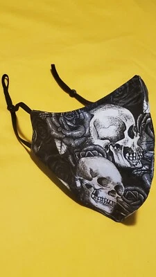 骷髅与玫瑰可调节面膜 — 第 1/4 张图片