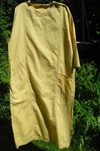 gelbes Joseph Janard Kleid Gr 38, 80ies Midi und weit geschnitten, getragen - Bild 1 von 4