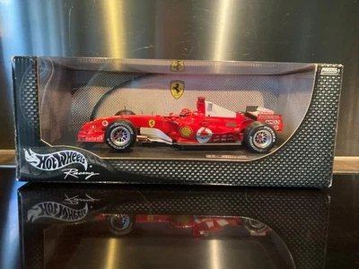 FORMULE 1 F1 FERRARI F2003-GA MICHAEL SCHUMACHER 1/18 HOTWHEELS - Photo 1/4