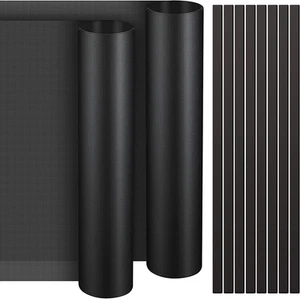 2 Pcs 1000 X 300 Mm DIY PC Case Filtre à Poussière PC Ventilateur Maille Filtre PVC Antipoussière Cov - Photo 1/12