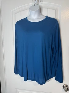 Blusa Pull On Glory Desteñida Manga Larga XXL NUEVA SIN ETIQUETAS - Imagen 1 de 4