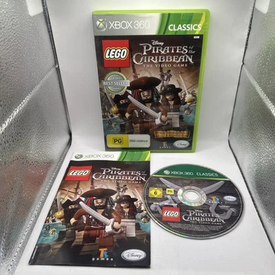 LEGO Piratas del Caribe • Juego Xbox 360 + Manual (2011) PAL AUS • Clásicos Foto 1 de 4
