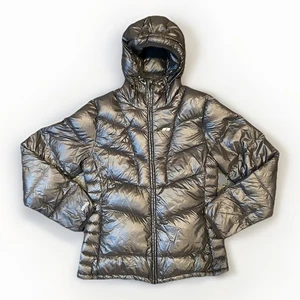 Koppen Winter Puffer Mantel schwarz Daunen gefüllt Damen Größe M leicht verstaubar - Bild 1 von 11