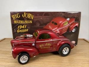 1/18 Acme 1941 Willys Gasser Big John Mazmanian NHRA A1800905 ! - Imagen 1 de 17