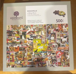 Dogsville Wentworth Wooden Jigsaw Puzzle 500 Piece - Picture 1 of 1