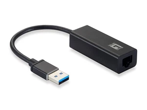 LevelOne USB-0401 Gigabit USB Adapter sieciowy USB3.0-> RJ45 10/100/1000 0,15m - Zdjęcie 1 z 4