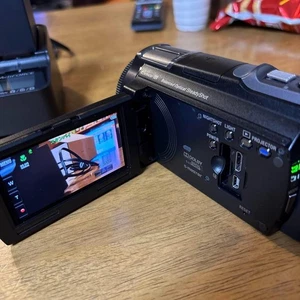 Sony HDR-PJ760V Video Camera Handycam w/ Two batteries, Lens hood Tested Used Jp - Picture 1 of 9