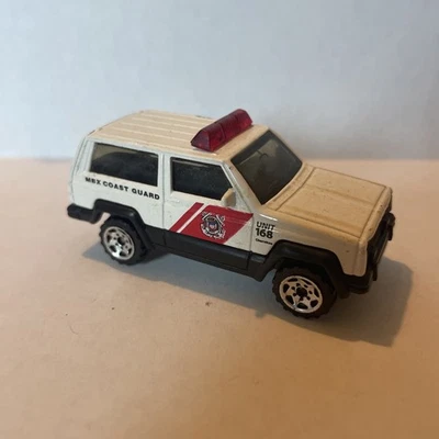 1986 Matchbox Jeep Cherokee MBX Coast Guard 1:58 Loose Diecast - Image 1 of 4