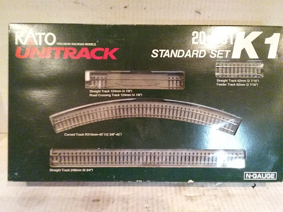 KATO N Scale Unitrack K1 Standard Track Set 20-831