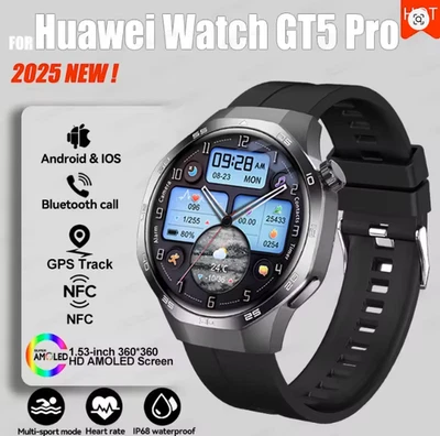 Huawei Watch GT5 Pro 2025 Smartwatch Uomo AMOLED GPS NFC Chiamate - Bild 1 von 4