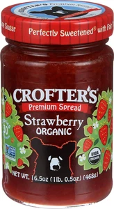 Spread premium biologico, fragola, 16,5 oz - Foto 1 di 13