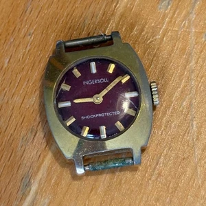 21mm Vintage Ingersoll Amida 562 Swiss 1 Jewel Manual Wind Watch PARTS / REPAIR - Picture 1 of 16