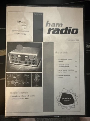 Ham Radio Magazines 2/1968 - 6/1990 DVD's - Image 1 of 4