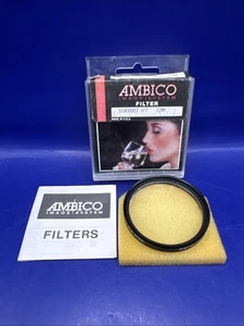 NOS Vintage 52mm  Starburst 4 Point Double Rotating Ring Filter Ambico - Picture 1 of 7