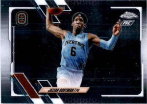 2021-22 Topps Chrome OTE #64 Jazian Gortman RC Team Overtime - Picture 1 of 2