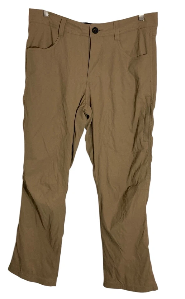 Pantalones Orvis 32x30 (se adapta a 34x29) beige forrados de vellón para exteriores Foto 1 de 3