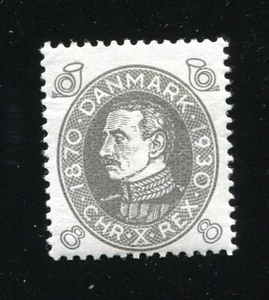 Denmark 210 Christian X 8o Disturbed Gum 1930 - Picture 1 of 5