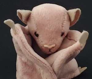Ty Beanie Babies ""Batty"" the Bat 1997 senza etichetta da appendere - Foto 1 di 5