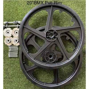 BMX Bicycle 20" PVC Sport Rim Tube Tires Complete Wheelset Hub Seat FREE SHIPING - Picture 1 of 14