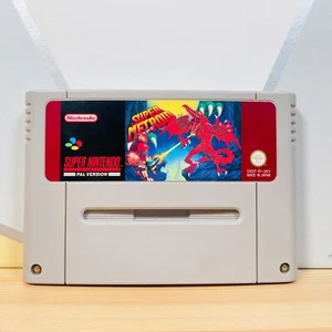 Super Metroid SNES Super Nintendo Entertainment System Video Game Cartridge Only - Picture 1 of 7
