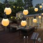 Tacobey Solar String Lights Outdoor Garden - 32.8Ft/10m 100 LED USB/Solar Fairy