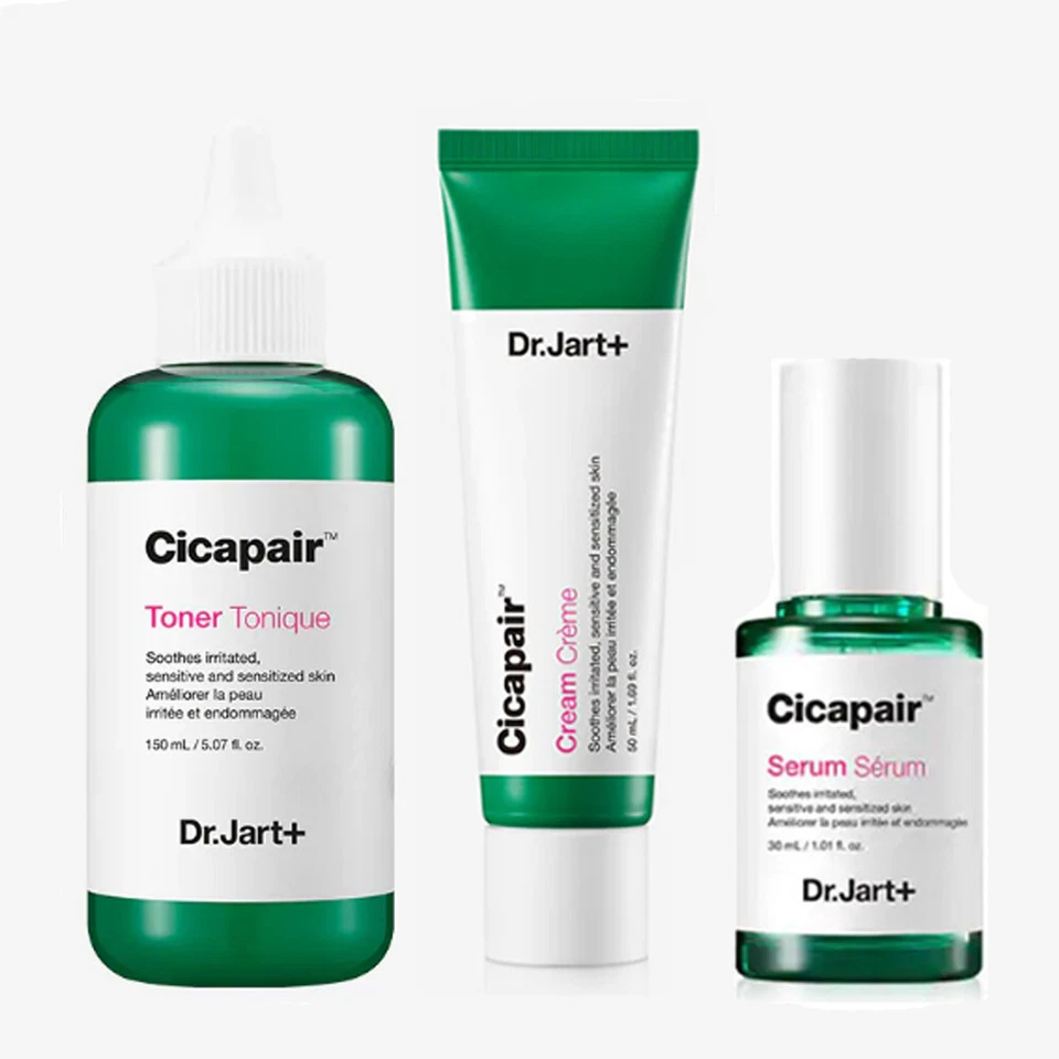 Dr.jart+ Cicapair Skin Care 3 SET Toner Serum Cream K-Beauty - Image 1 of 4