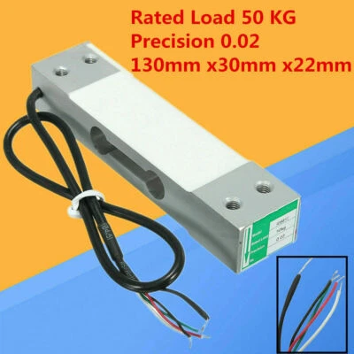 50Kg Weighting Sensor Parallel Beam Load Cell Scale Sensor w/ Shielding Cable