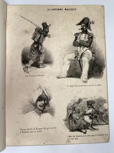 CHAM 100 LITHOGRAPHIES LA LANTERNE MAGIQUE- LES ZOUAVES 1860-80 - Imagen 1 de 15