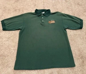 Vintage Hockey Hall of Fame green XL polo t-shirt golf Tononto Canada NHL - Picture 1 of 5