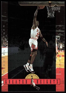 Michael Jordan 1996 Upper Deck Greater Heights 3x5 #GH10 Michael Jordan - Imagen 1 de 2