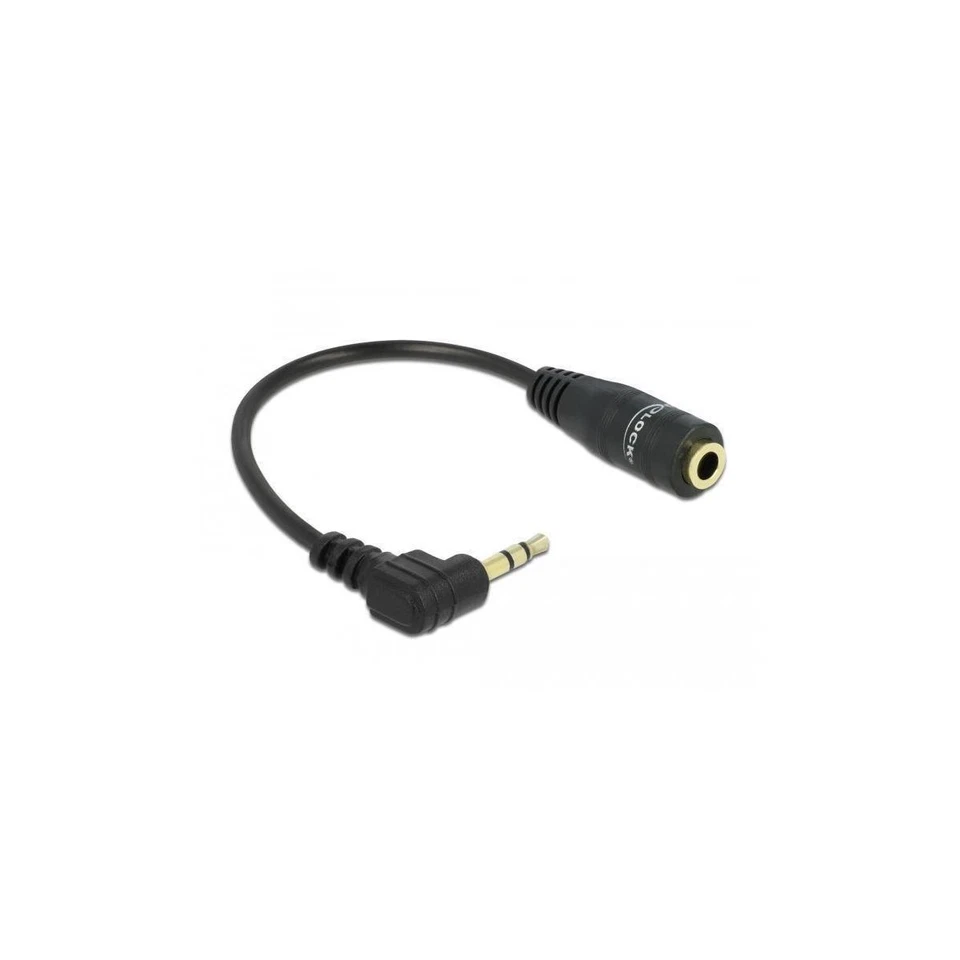 Delock Kabel Audio Klinke 2,5 mm Stecker gewinkelt zu 3,5 mm... - Bild 1 von 1