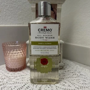 Cremo All Season Body Wash Sage & Citrus 16 oz - Picture 1 of 2