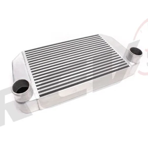 REV9 UNIVERSAL V MOUNT TURBO INTERCOOLER FMIC 25X12X3.5 550HP 2.75" INLET OUTLET - Picture 1 of 7