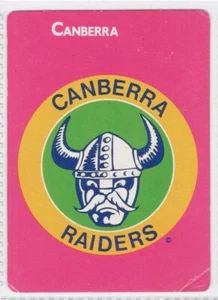 🔥 1988 Scanlens CANBERRA RAIDERS EMBLEM 11 of 144 🔥#3 - Picture 1 of 1