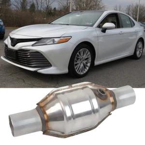 2" Inlet/Outlet Catalytic Converter Heat Shield EPA For Toyota Camry XLE 2.5L - Picture 1 of 12
