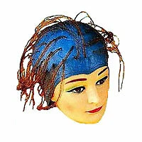 Efalock Gummi-Strähnenhaube blau