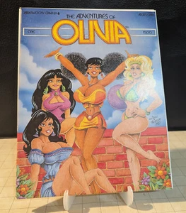 Las aventuras de Olivia #1 / 1989 / blanco y negro / en estado bastante bueno a muy buen estado+ - Imagen 1 de 4