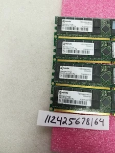SERVER RAM 8GB KIT 4X 2GB PC DDR DDR1 PC3200R 400MHZ 3200 400 184PIN RDIMM - Picture 1 of 1