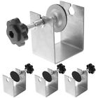 4 Pcs Panel Plank Clamp Stainless Steel Drawer Front Installation Clamps