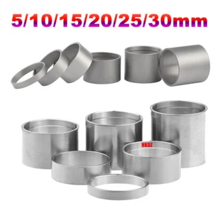 5/10/15/20/25/30mm Titanium Alloy Gaskets Ti Spacer For Stem Bike Headset Washer - Picture 1 of 18