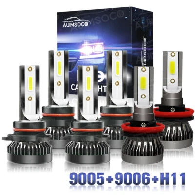 Kit de bombillas LED antiniebla + lámparas x6 para Chevrolet Colorado 2004 2005 2006 2007 2008 Foto 1 de 4